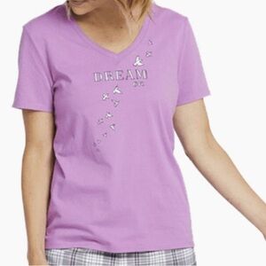NWWT. Life Is Good Pink 'Dream On' Graphic Tee
